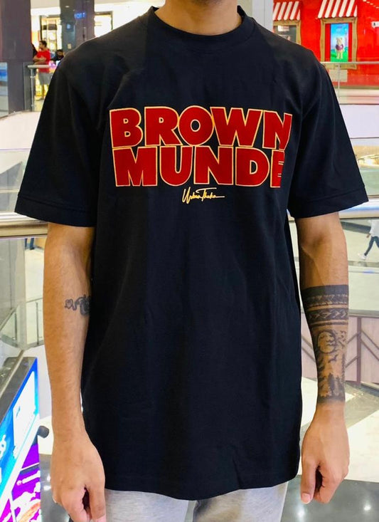 BROWN MUNDE TEE