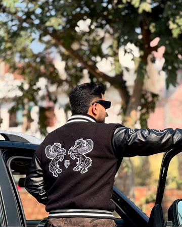 Rare Hustlin' Varsity Jacket