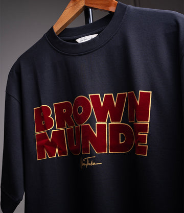 BROWN MUNDE TEE