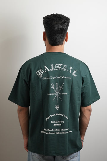 MAJHAIL GREEN T-SHIRT