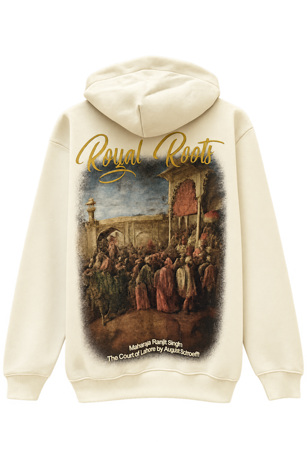 Royal Roots Heavyweight Off-White Hoodie