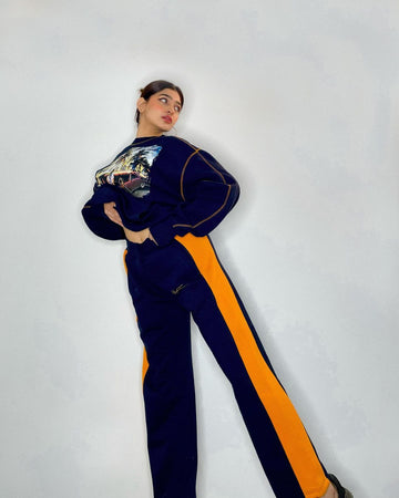 Navy blue lower