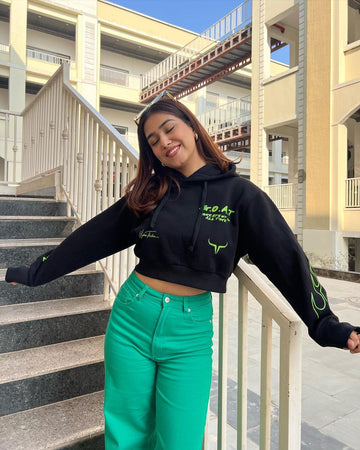 G.O.A.T SWEATSHIRT NEON GREEN