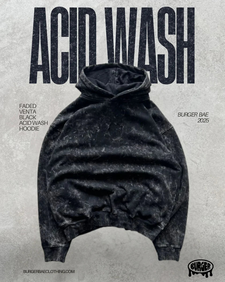 ACID WASH HOODIES