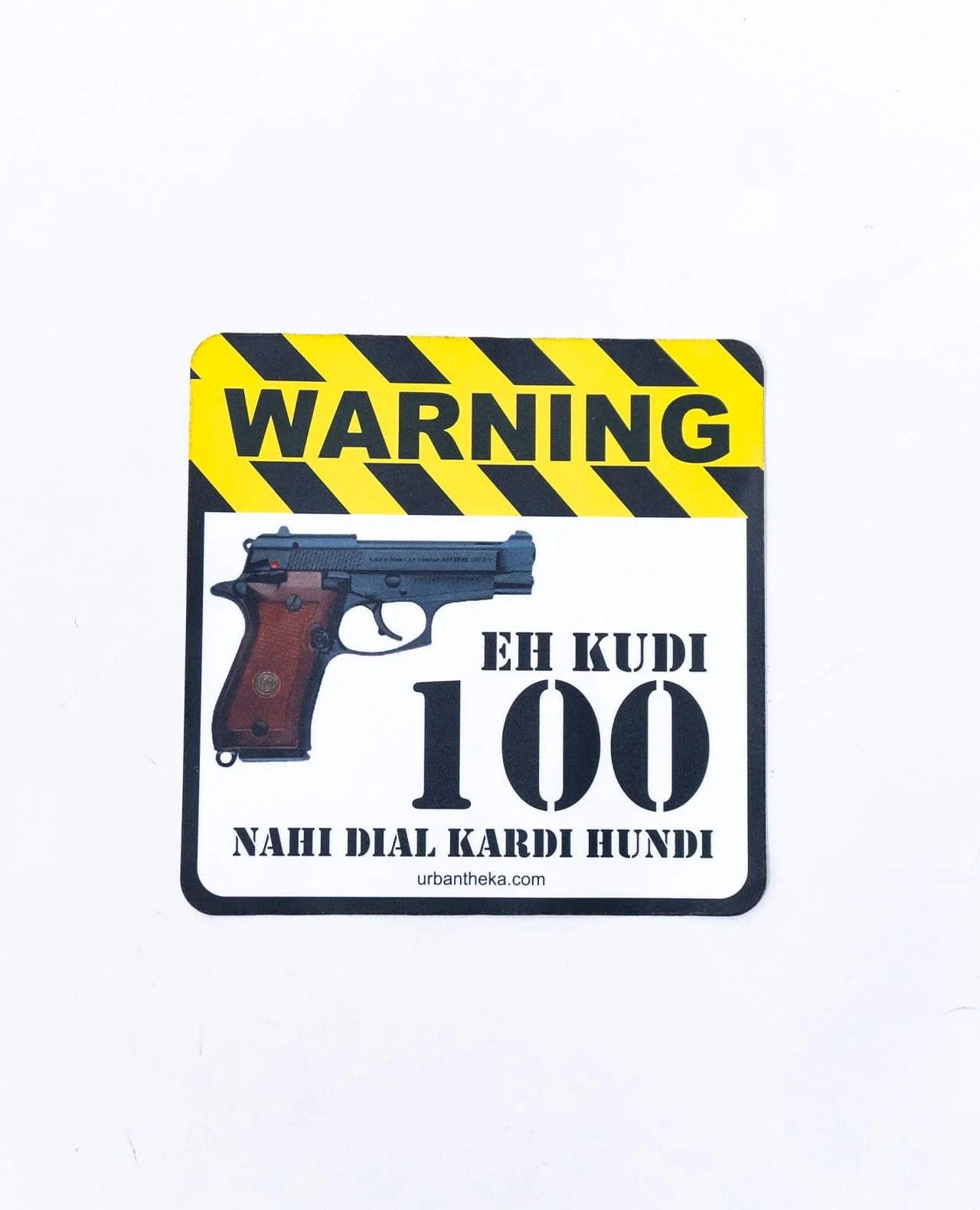 Warning Sticker