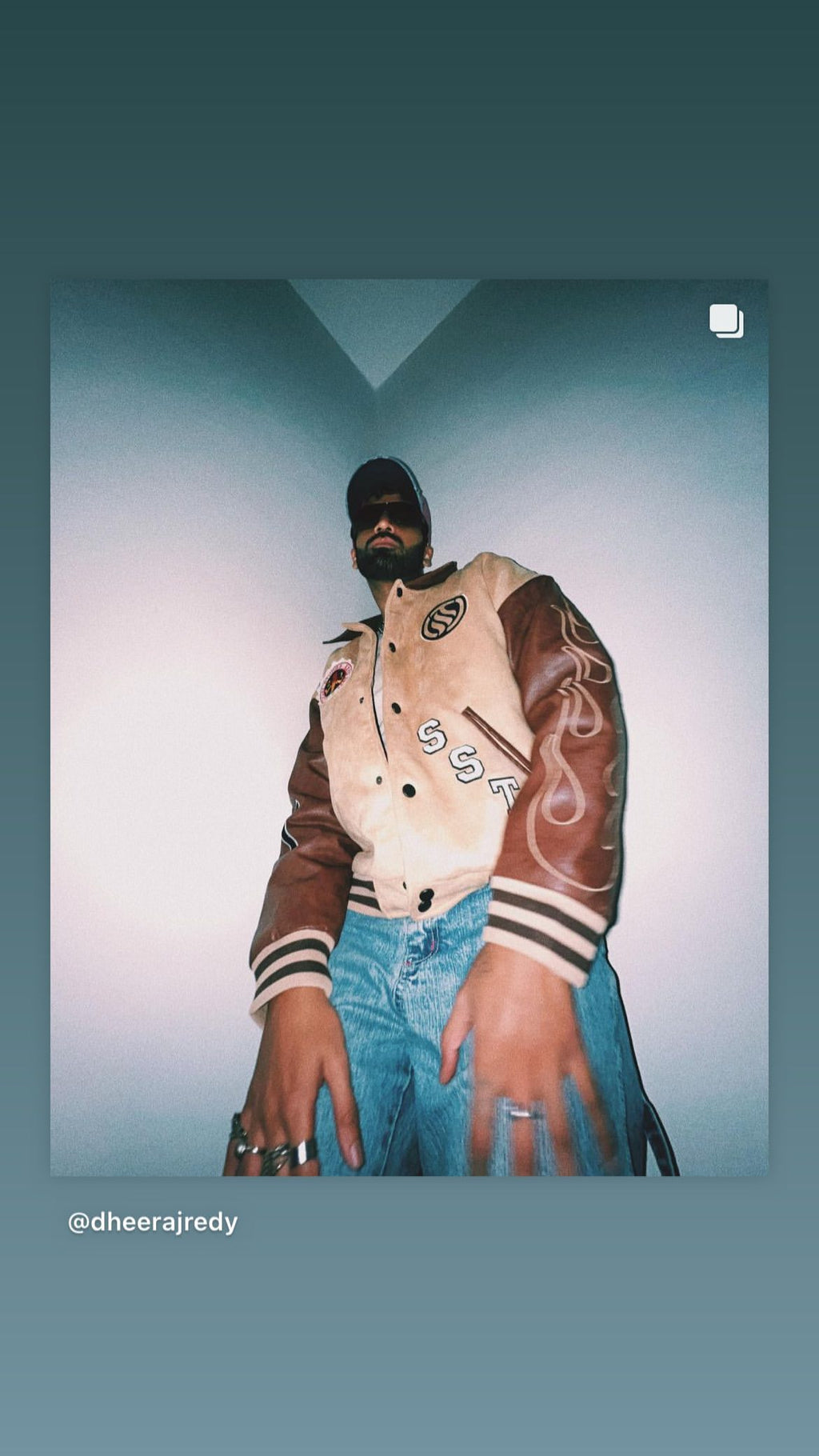 SST BROWN VARSITY JACKET