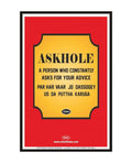 Askhole Poster