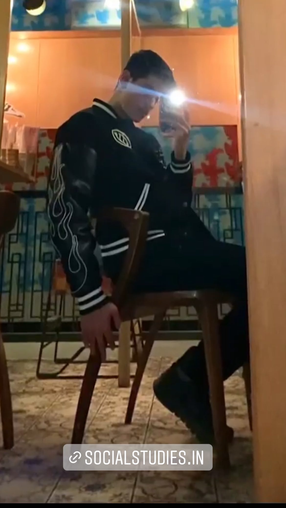 SST BLACK VARSITY JACKET