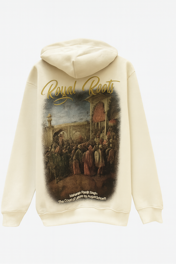 Royal Roots Heavyweight Off-White Hoodie