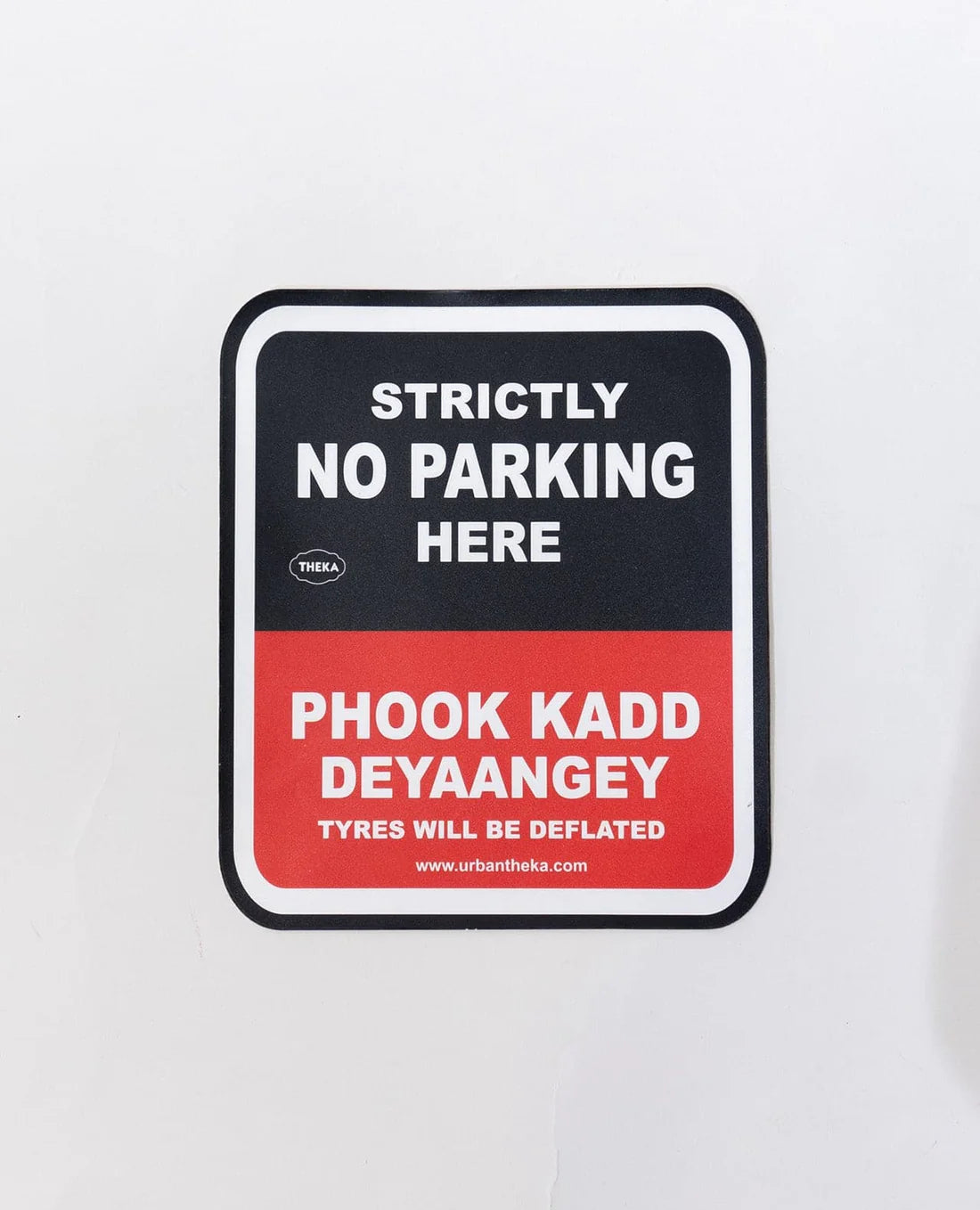 No parking Sticker