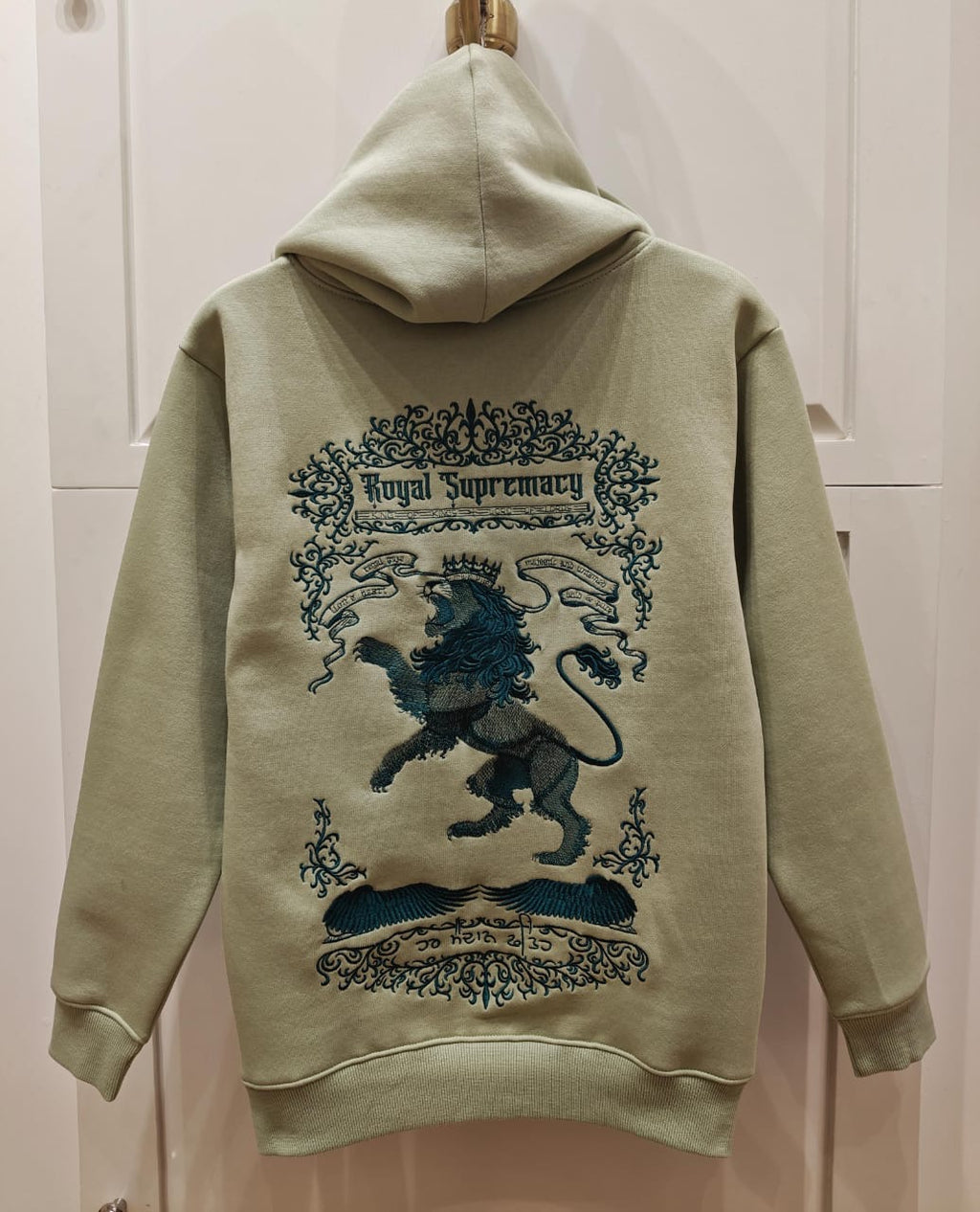 Royal Supremacy Embroidered Designer Hoodie Limited Edition