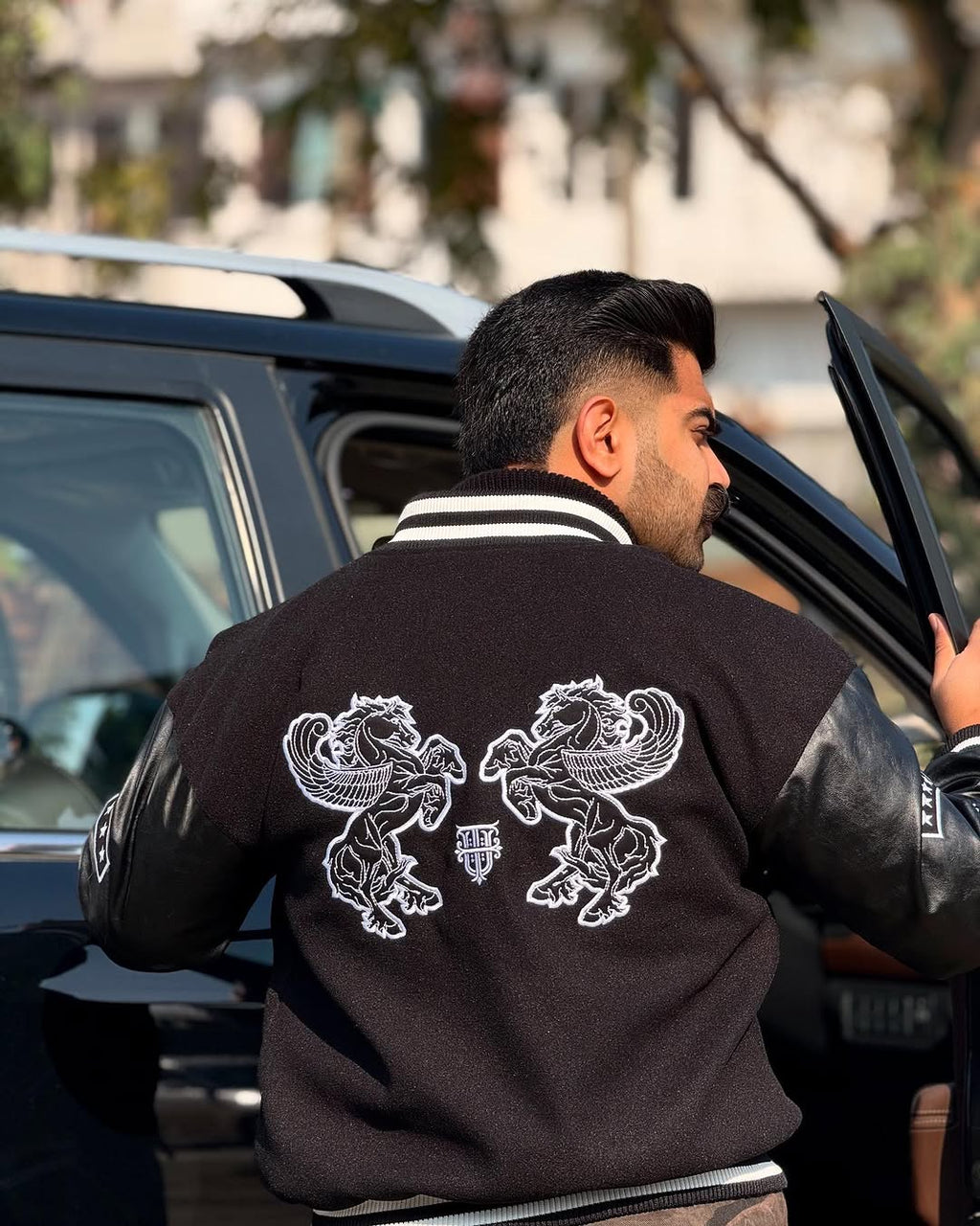 Rare Hustlin' Varsity Jacket