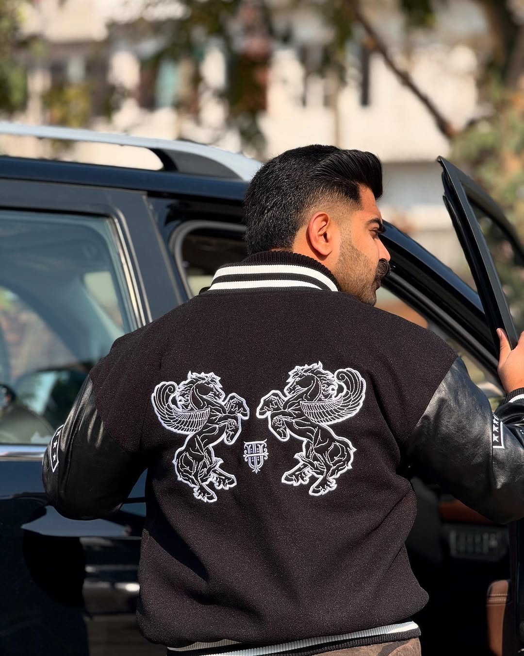 Rare Hustlin' Varsity Jacket