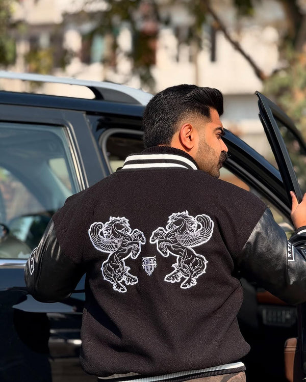 Rare Hustlin' Varsity Jacket