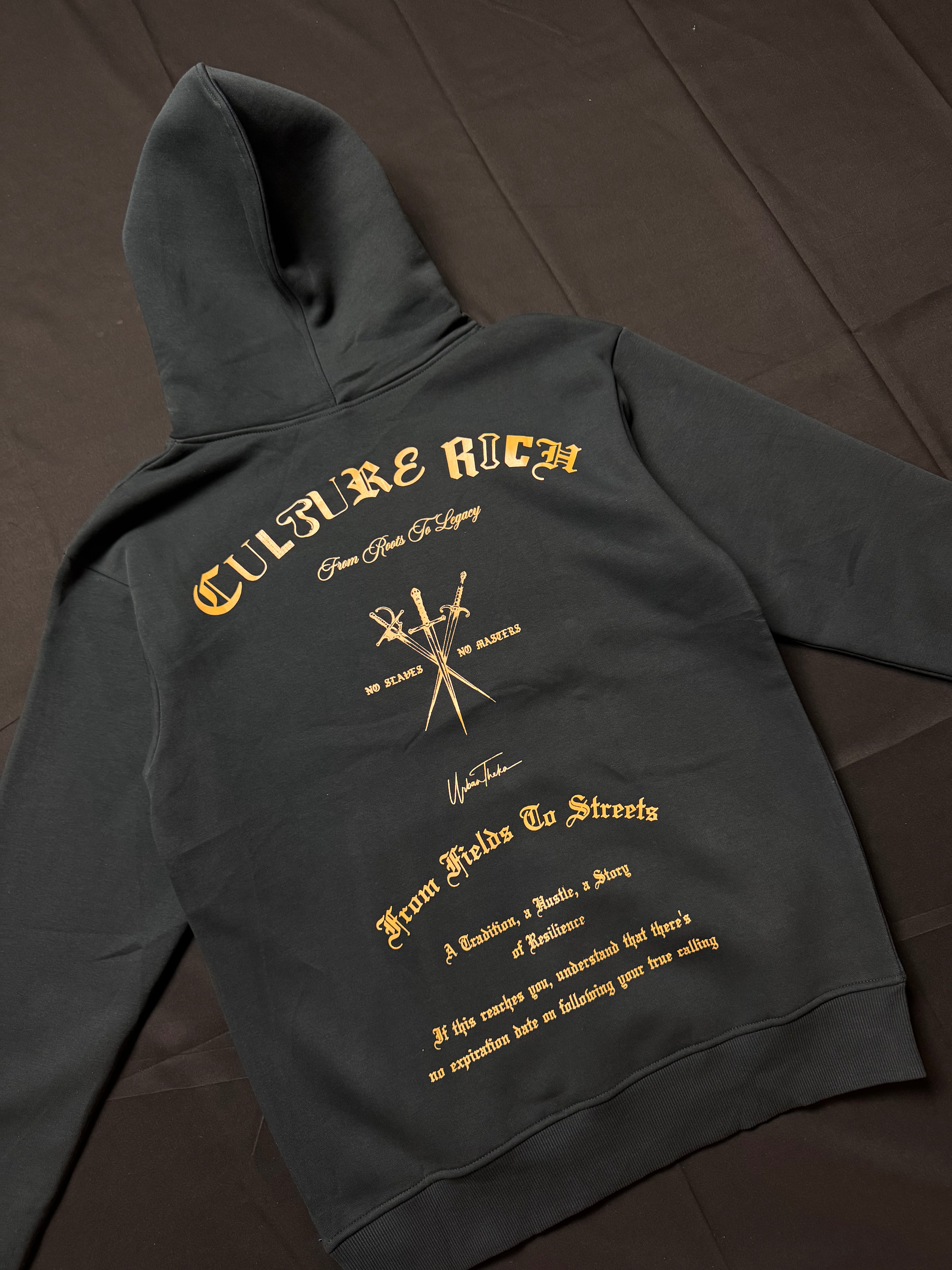 Culture Rich Green Hoodie