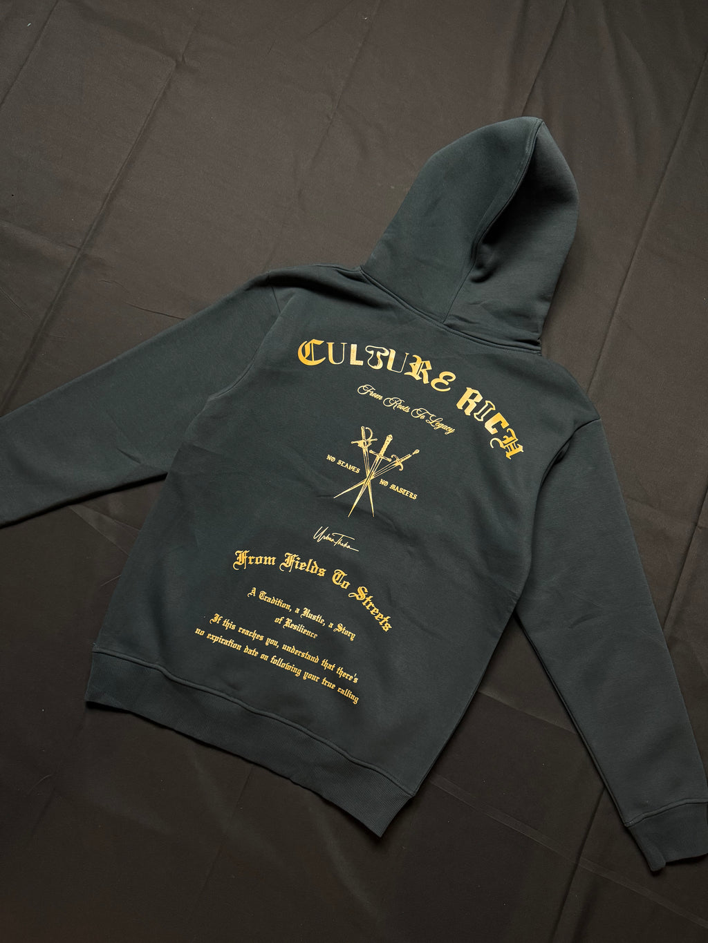 Culture Rich Green Hoodie