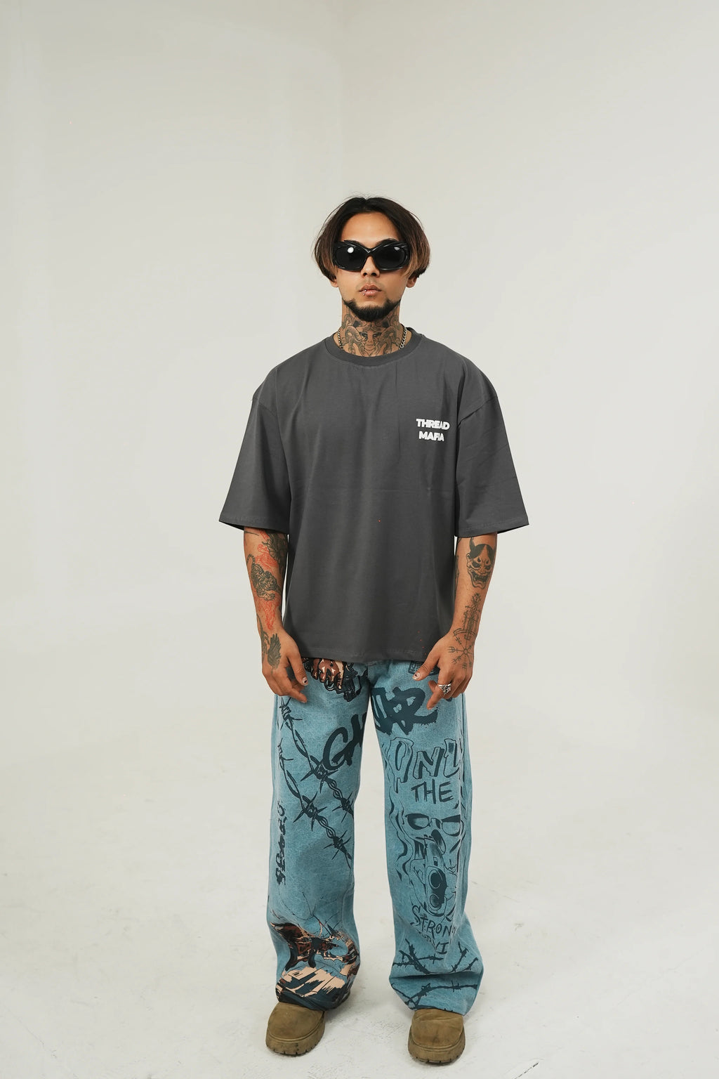 Messy Mafia Jeans