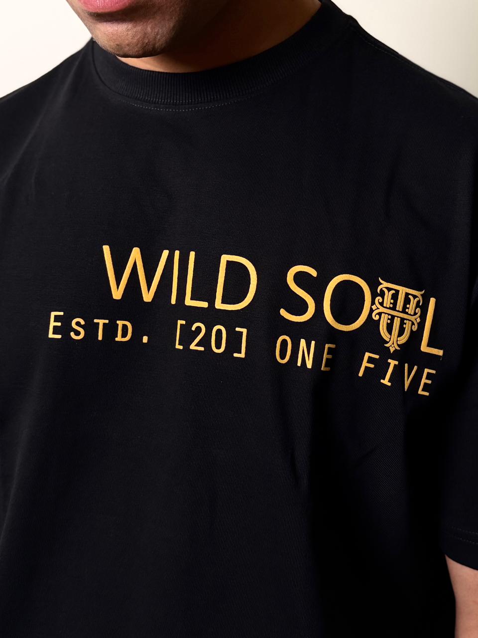 Bipolar Tiger Black Tshirt
