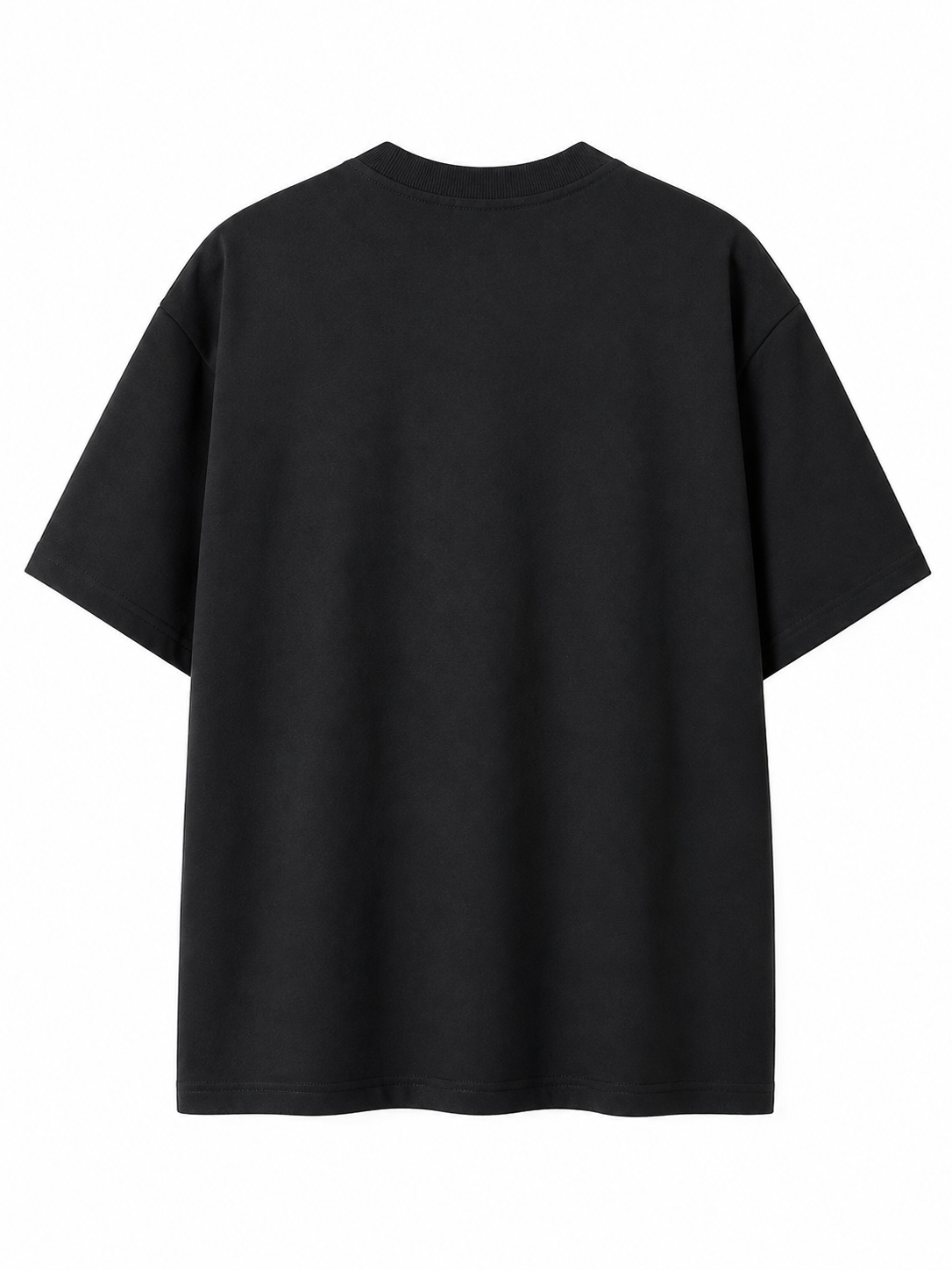 Black Punjab Map Oversized T-Shirt