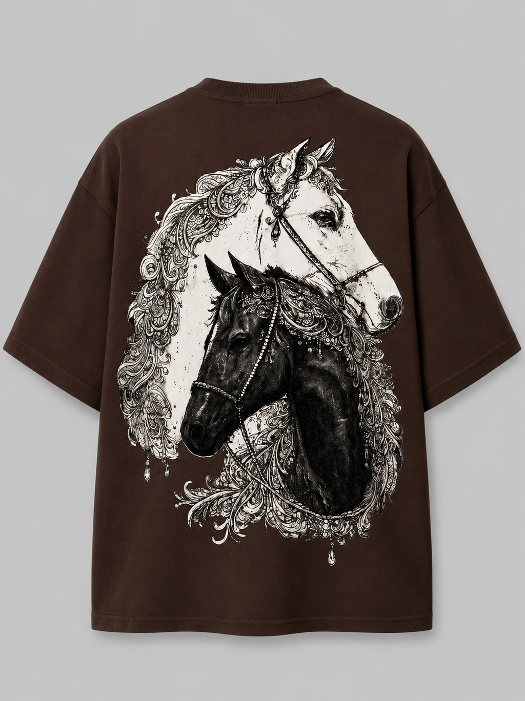Royal Heritage Horse Graphic Black