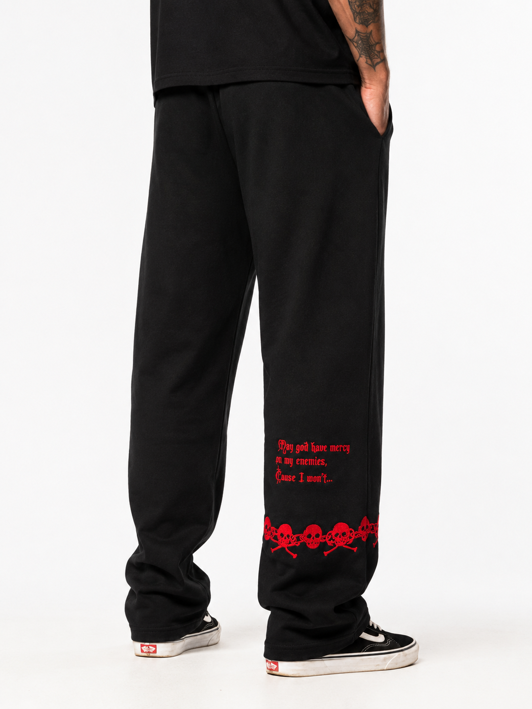 MERCY Graphic Wide Leg Sweatpants