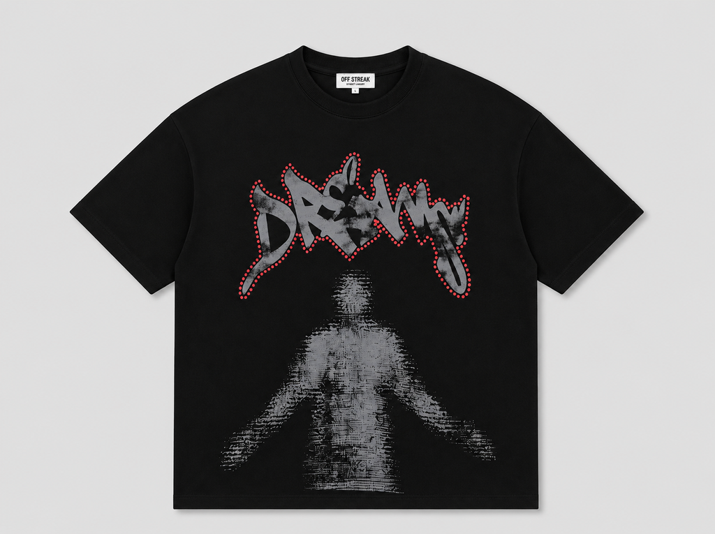 DREAM Oversized T-Shirt Black