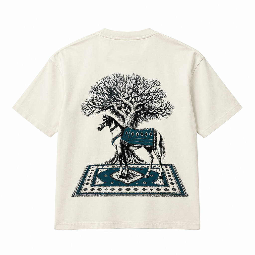 Off Streak Signature Tee – Cream
