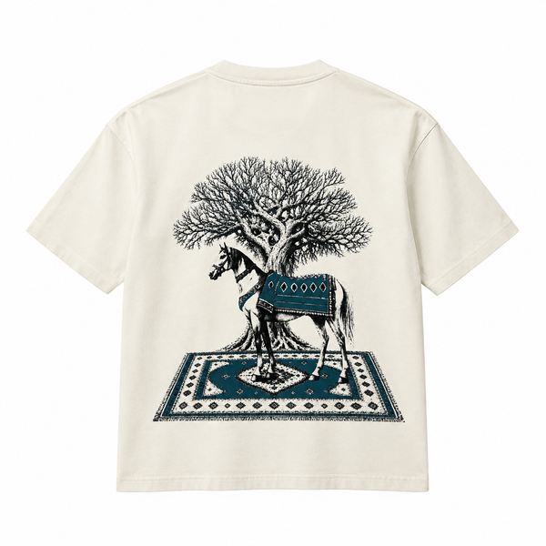 Off Streak Signature Tee – Cream