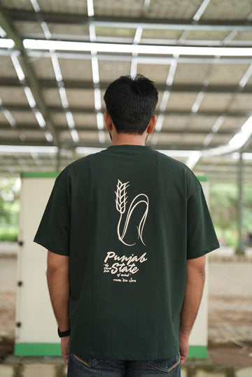 The Chardi Kala Green T-shirt