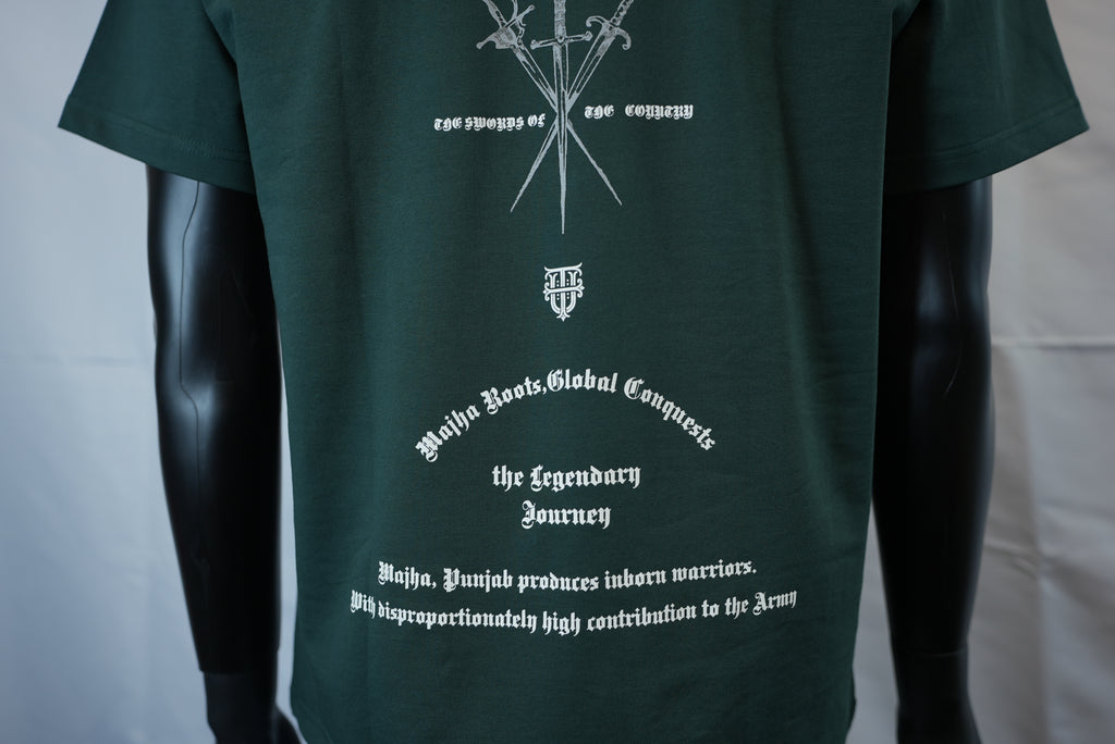 MAJHAIL GREEN T-SHIRT
