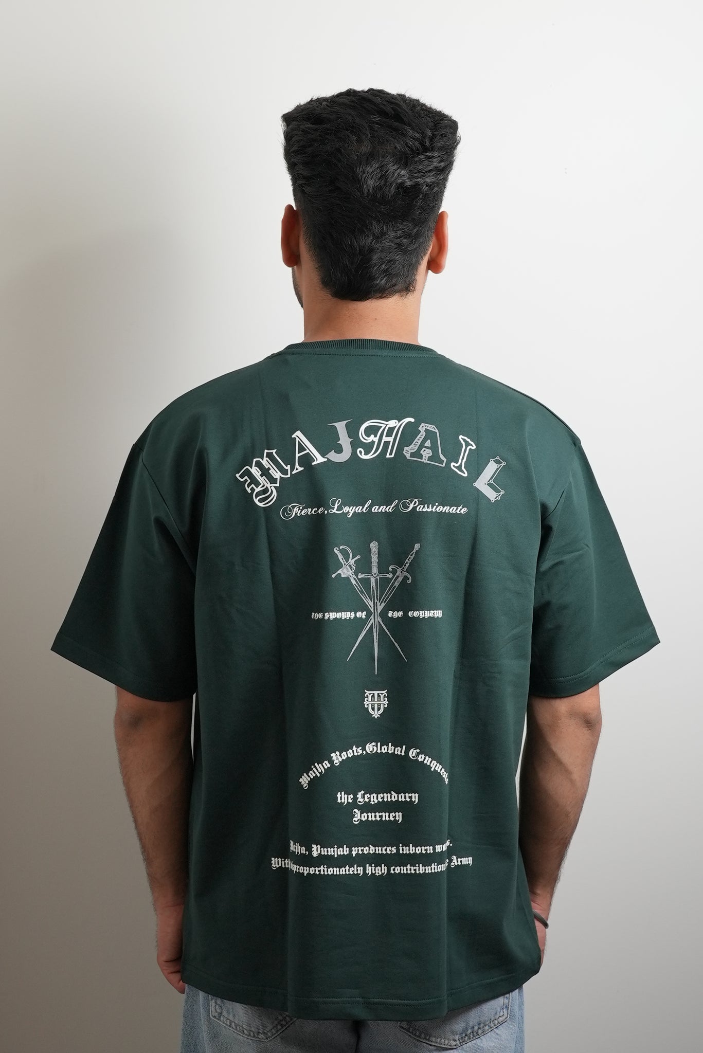 MAJHAIL GREEN T-SHIRT