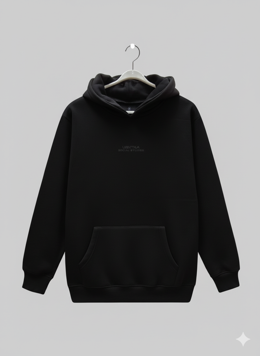 WatchOut Black Hoodie