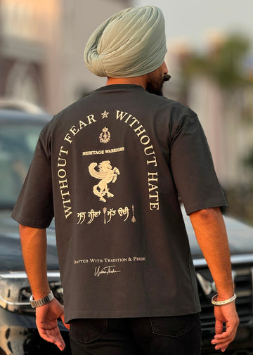 Heritage Warriors - No Fear No Hate Tshirt