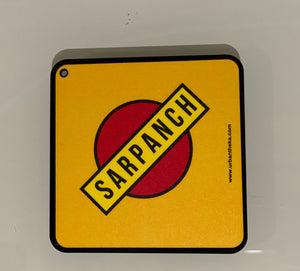 Sarpanch Car Hanging