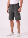 Gabru Washed Graphic Shorts