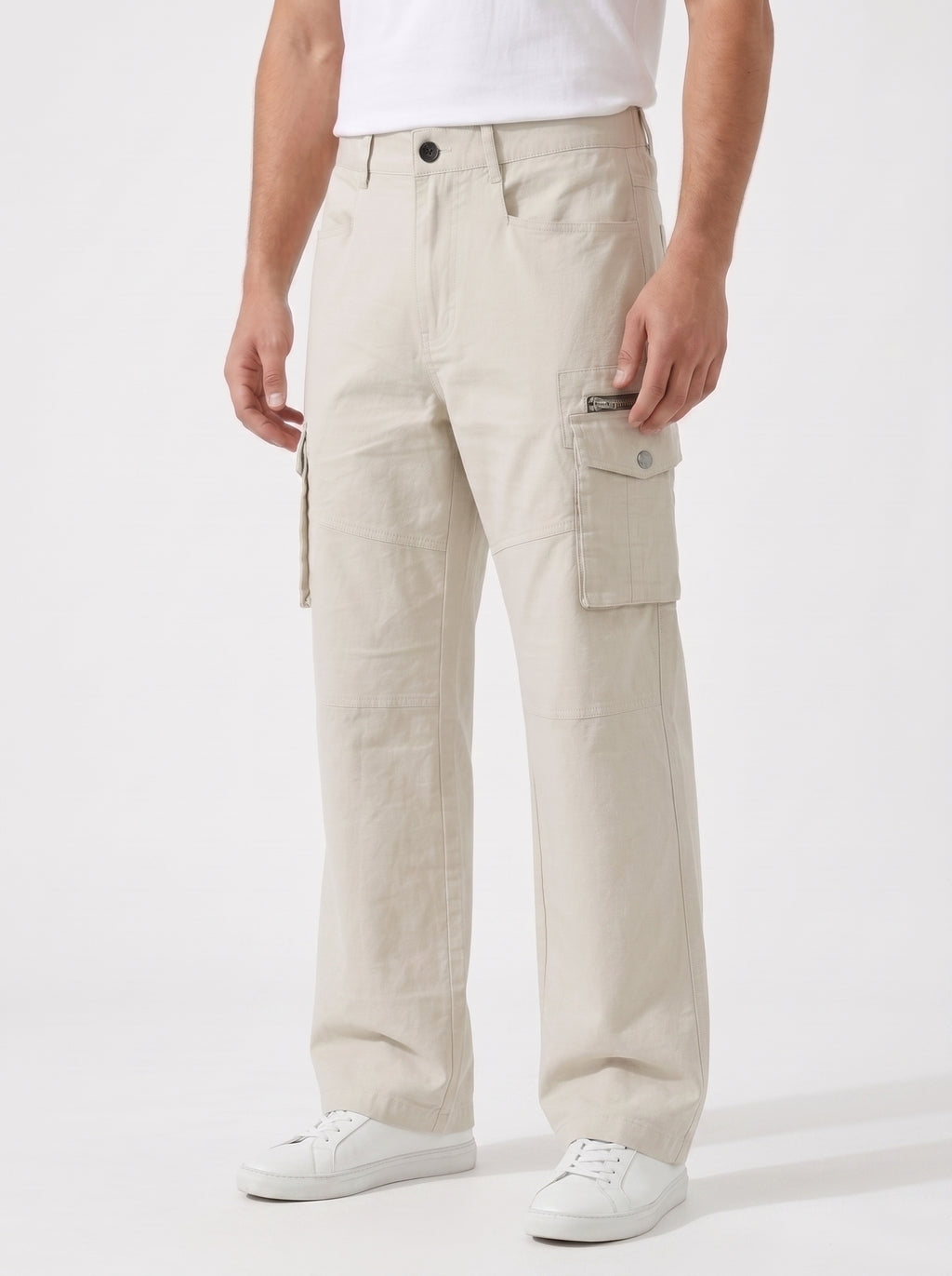 Utility Cargo Pants – Sand