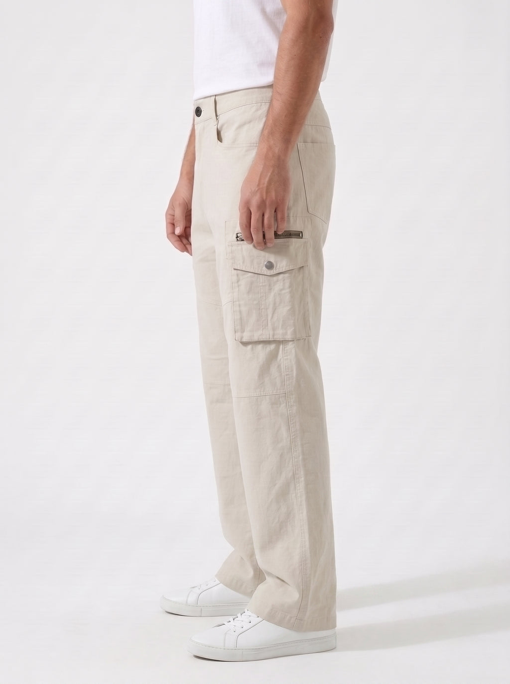 Utility Cargo Pants – Sand