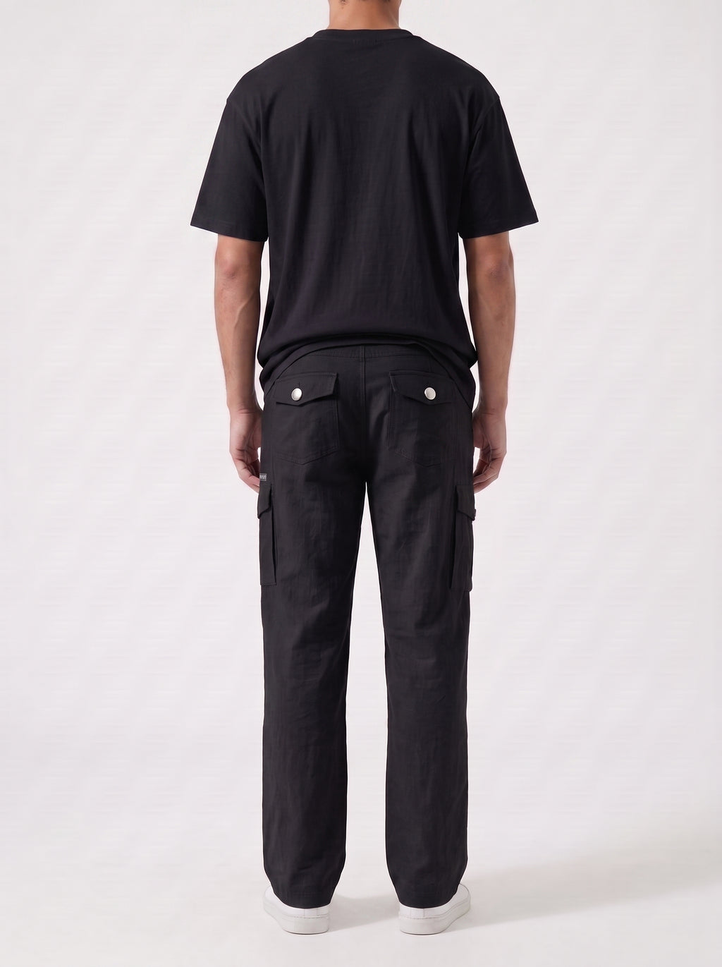 Utility Cargo Pants – Black