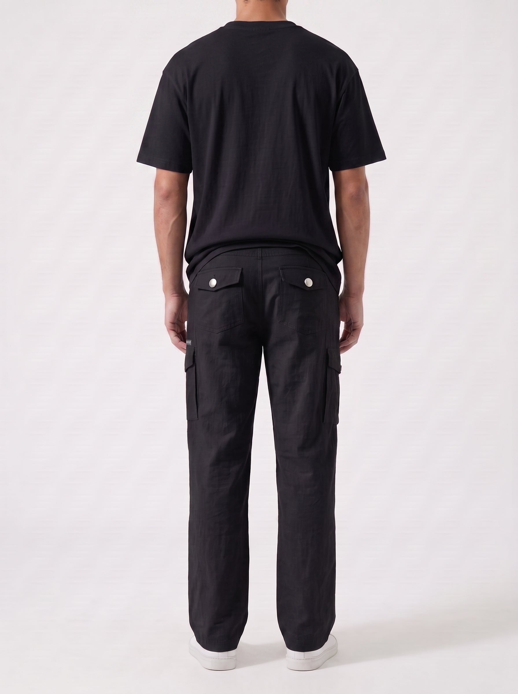 Utility Cargo Pants – Black