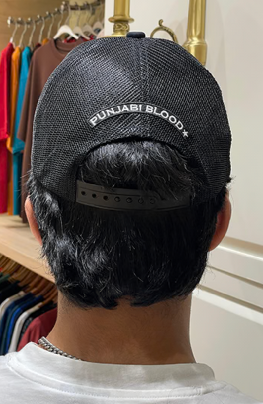 Parental Advisory Punjabi Blood Distressed Cap