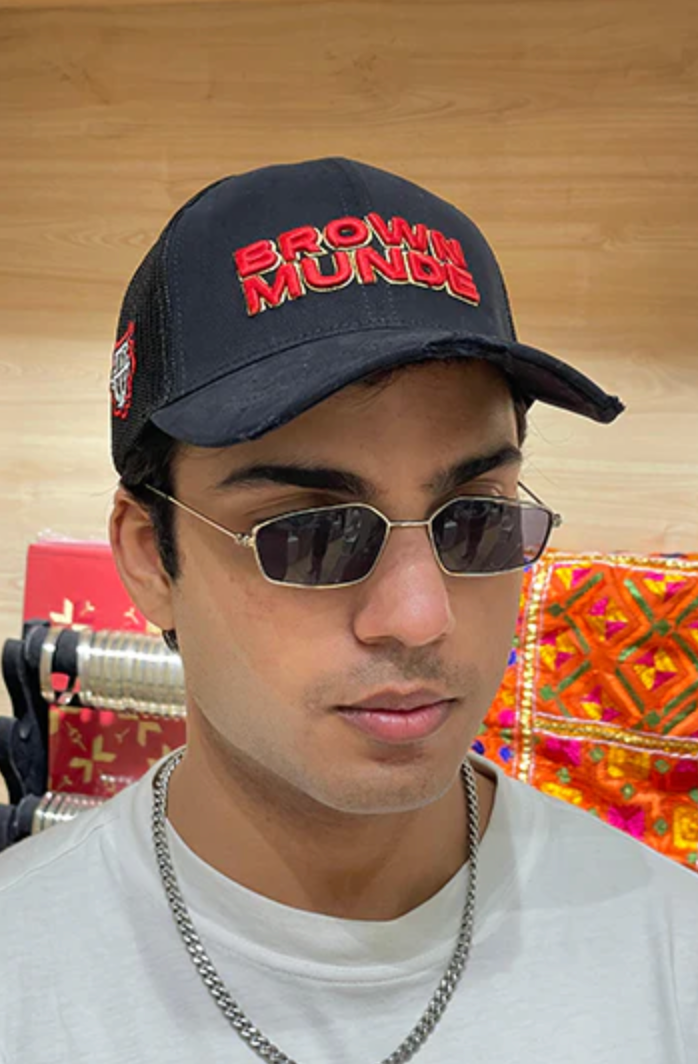 Brown Munde Distressed Cap