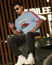 LOW RIDER NAVY BLUE TEE