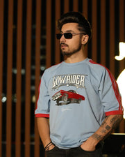 LOW RIDER NAVY BLUE TEE