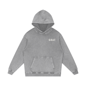 Snow Washed Loose G.O.A.T Hoodie
