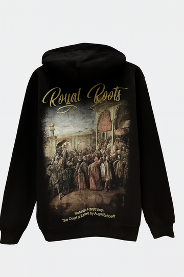 Royal Roots Heavyweight Black Hoodie