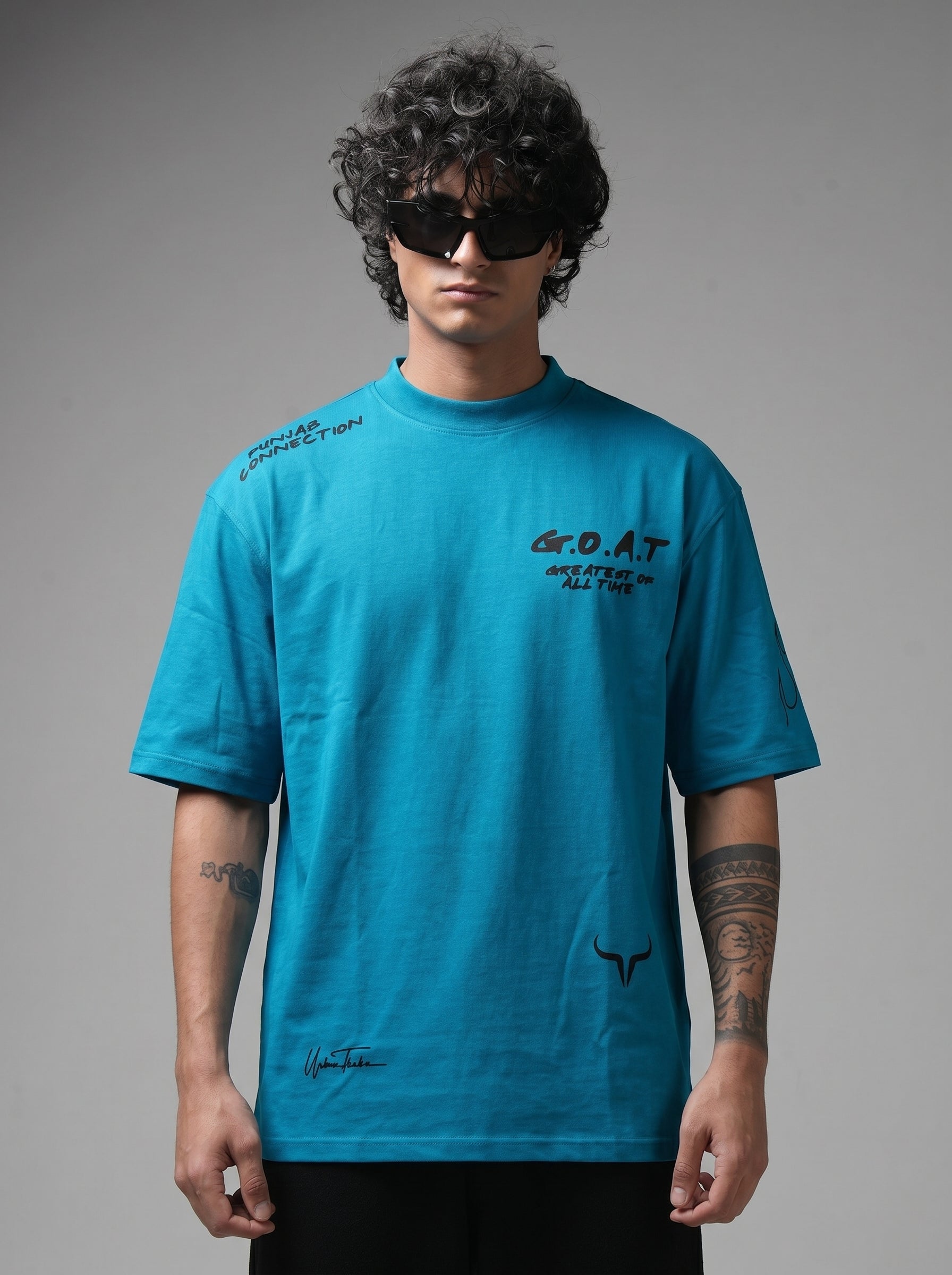 G.O.A.T Ocean blue Tee
