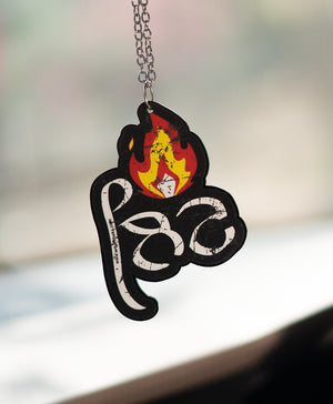Lit Car Hanging
