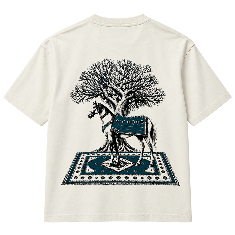 Off Streak Signature Tee – Cream