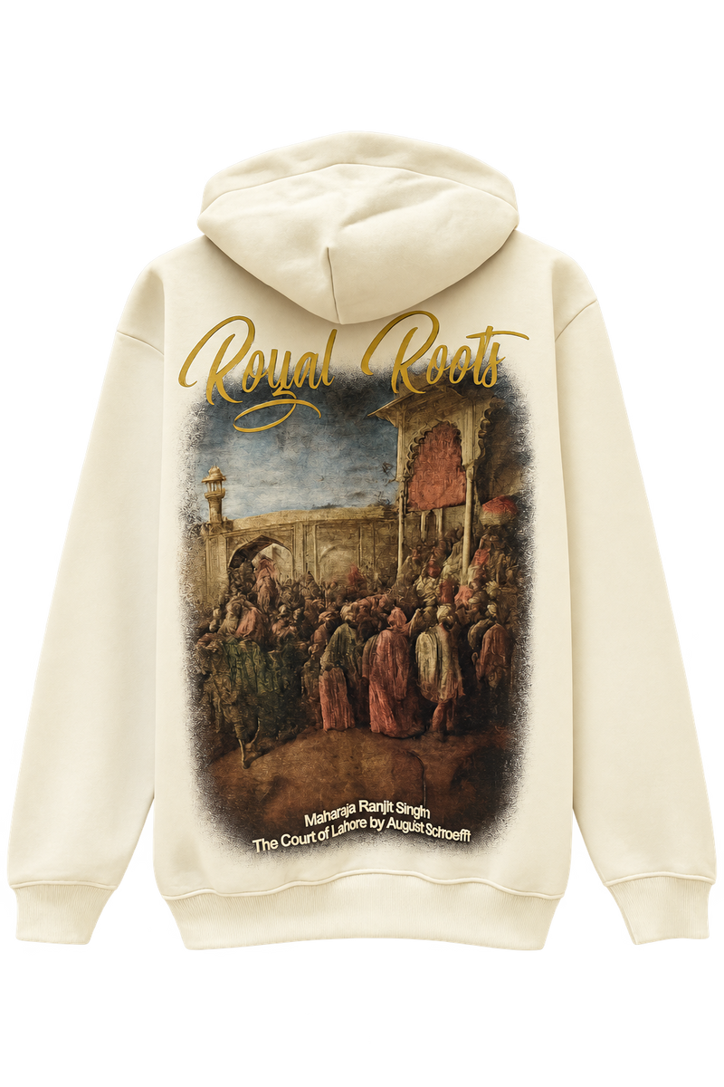 Royal Roots Heavyweight Off-White Hoodie