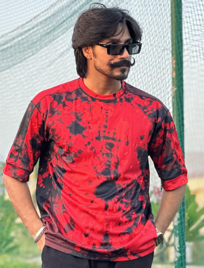 Red & Black Camo Cool-n-Dry-Fit Jersey